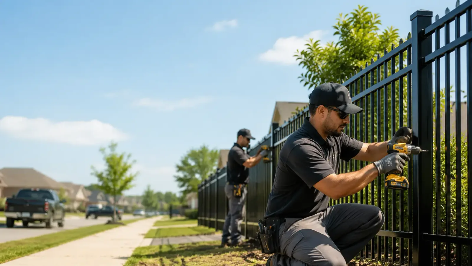 Metal Fence Installation in Saint Petersburg, PA
